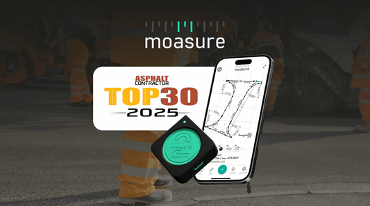 Moasure 2 PRO Named a 2025 Asphalt Contractor Top 30 Editor’s Choice Award Winner